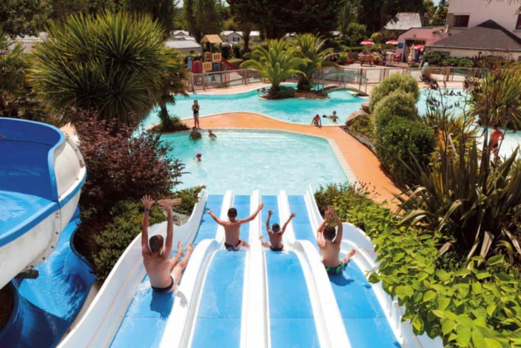 Camping parc aquatique fouesnant